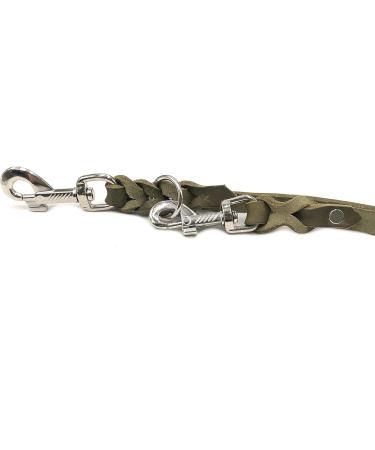 Adjustable Dog Liner for Small & Large Dogs - 3.50m x 15mm Olive Green | Durable & Versatile | Worldwide Shipping - Buy Online on GoSupps.com