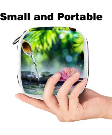 GIAPB Sanitary Napkin Storage Bag - Pink Water Lilies Color - Buy Online on GoSupps.com