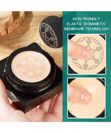 Mushroom Head Air Cushion Foundation CC Cream | BB Cream Concealer | Moisturizing & Brightening | Perfect for All Skin Types | 15g | Ideal Gift - Buy Online on GoSupps.com
