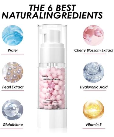 SSQOEGHF Underarm Rejuvenation Cream Body Whitening Cream Whitening Cream Pearl Underarm Moisturizer for Elbows Knees and Armpits Rejuvenate - Buy Online on GoSupps.com