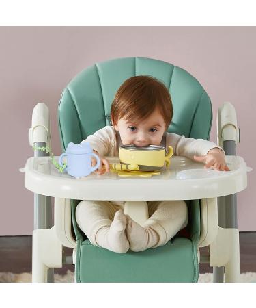 Vicloon Silicone Toy Clip 2Pcs Toy Safety Straps Food Grade Silicone Pacifier Clips Sippy Cup Strap Adjustable Stroller Pacifier Strap Hanging Toys Baby Toy Anti Drop Chain (Blue/Green) - Buy Online on GoSupps.com