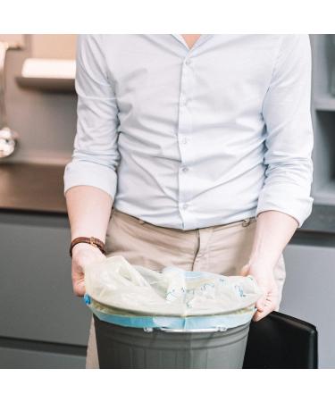Buy Pely Pull Tape Garbage Bags - Extra Strong Climate-Neutralized Yellow (4 x 10 pcs) - Ideal for 60L Residual Waste Disposal | International Shipping - Buy Online on GoSupps.com