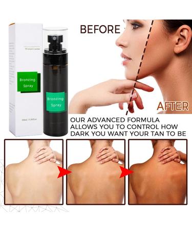 Buy Tanning Accelerator Spray | Waterproof Tanning Spray for Indoor & Outdoor Use | Flawless Self-Tanning Lotion for Men & Women - Buy Online on GoSupps.com