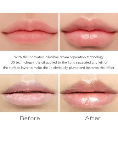 Plump Lip Oil Water Light Glass Lip Gloss with Collagen Lip Plumper - 3ml - Buy Online on GoSupps.com