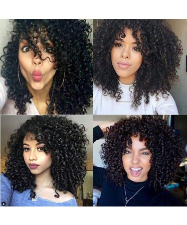 Shop Afro Black Curly Synthetic Wig for Women | Long Hair Curls for Cosplay & Anime - Buy Online on GoSupps.com