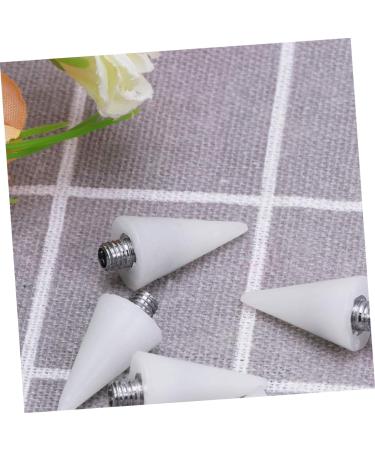 DOITOOL 20 Pcs Manicure Point Drill Pen Diy Wax Replacement Nails Drill Picking Pen Head Pedicure Sponge Scrubber Nail Tools Nail Art Pencil Head White Double Head Nail Drill Acrylic - Buy Online on GoSupps.com