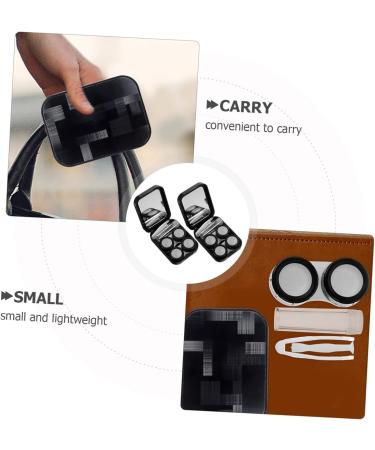 Solust Colored Contact Lens Case - Cute Holder & Travel Care Box for Lenses | Stylish & Practical Lens Containers for International Shipping - Buy Online on GoSupps.com
