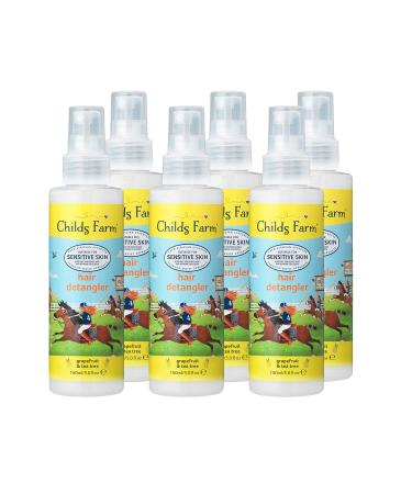 Childs Farm Hair De-Tangler Grapefruit and Tea Tree 150 ml Pack of 6 900 ml (Pack of 1)