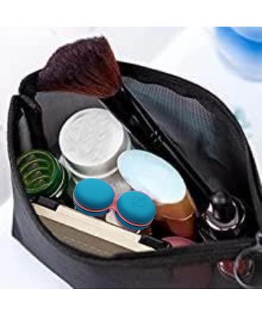 SPORTS WORLD VISION Cute Macaroon Contact Lens Case - Dark Blue Storage Container for Travel - Buy Online on GoSupps.com