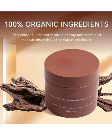  G n rique Body Butter For Men 300ml Fragrant Body Moisturizer For Men Moisturizing Body Butter With Pheromones Shea Butter Body Cream For Dry Skin - Buy Online on GoSupps.com