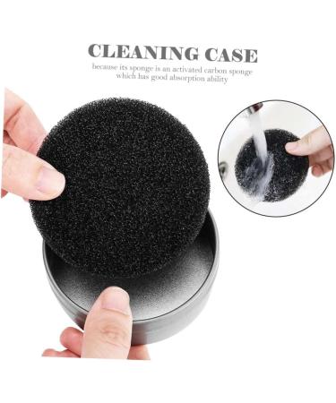 DOITOOL 5sets Makeup Sponge Tools Cosmetic Brush Cleaner Colored Stickers Make up Remover Eyeshadow Brush Cleaner Dry Miss Eye Shadow Brush Makeup Brush Activated Carbon Sponge - Buy Online on GoSupps.com