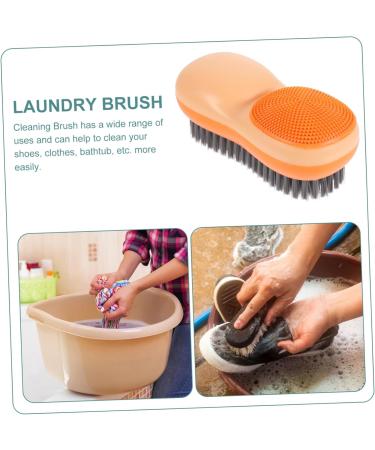 Premium Double-Sided Cleaning Brush for Clothes & Shoes - Soft Fur Stain Remover | Perfect for Laundry & All Fabrics - Buy Online on GoSupps.com