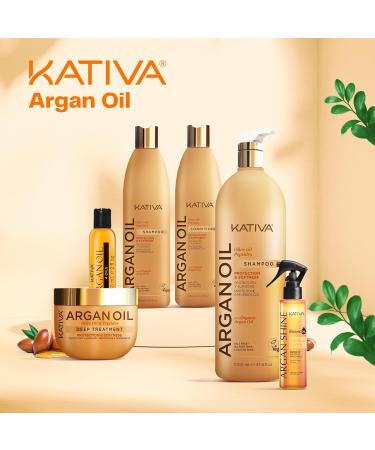  KATIVA Argan Oil Conditioner 550 ml - Buy Online on GoSupps.com