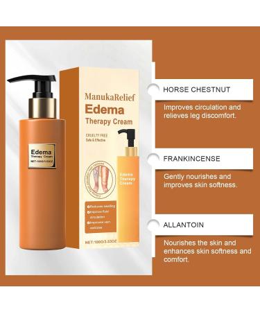 Leg Cream | Slimming and Massaging Leg Cream | Soothing and Moisturizing Calf Care for Men and Women | Muscle Relief at Home or While Traveling - Buy Online on GoSupps.com