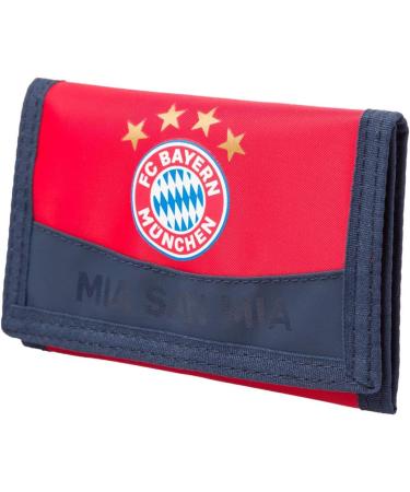 FC Bayern Munich Wallet - MIA SAN MIA Red | Official Merchandise for Fans - Buy Online on GoSupps.com