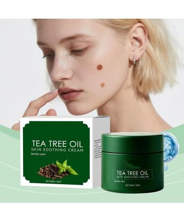  ZHJZGS Set of 4 soothing creams with tea tree oil - Gently moisturizes leaving skin smoother softer and hydrated improving the appearance of dryness for a smoother complexion - Buy Online on GoSupps.com