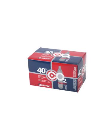 Crosman 12-Gram CO2 Powerlet Cartridges for Use with Air Rifles and Air Pistols 40 count - Buy Online on GoSupps.com