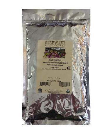Organic Parsley Leaf Powder 1 Pound (453 grams) - Buy Online on GoSupps.com