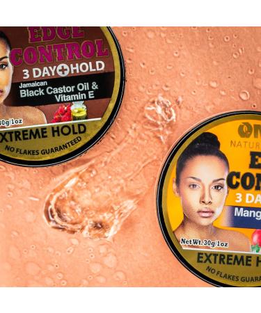 Edge Control Extreme Hold - Jamaican Black Castor Oil & Vitamin E 1oz | Buy Worldwide - Buy Online on GoSupps.com