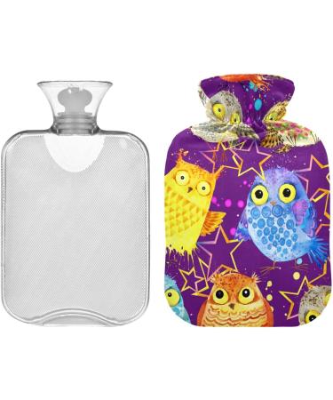 Buy Cute Owl Hot Water Bottle - 2L Cover for Pain Relief & Heat Therapy | International Shipping - Buy Online on GoSupps.com