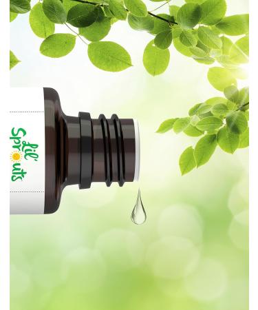 Carlyle Lil' Sprouts Baby Vitamin D3 400 IU | Liquid Drops | 1 Year Supply | Non-GMO & Gluten-Free Formula for Infants - Buy Online on GoSupps.com