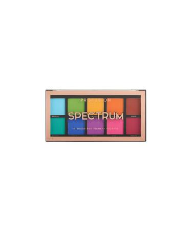 Profusion Cosmetics Lightweight  Smooth  Ultra-Blendable with High & Rich Color - Mini Artistry 10 Shade Eyeshadow Palette  Spectrum
