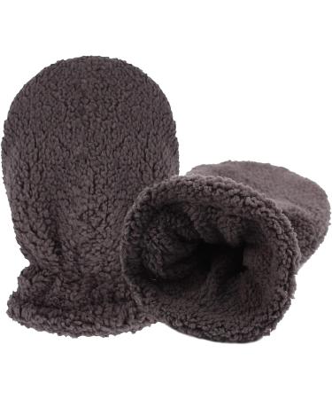 Pesaat Double Layer Fleece Baby Gloves - Winter Mittens for Boys and Girls 6-24 Months - Anti-Scratch - 3pcs Set - Buy Online on GoSupps.com