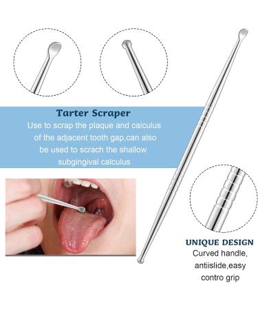 Nuanchu 4-Piece Stainless Steel Tonsil Stone Removal Set | Effective Oral Cleaner for Bad Breath - Buy Online on GoSupps.com