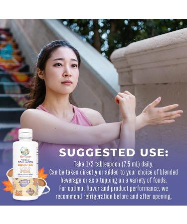 Collagen Booster Liposomal with Vitamin C, E, Zinc & Copper - Skin & Joint Support | Vegan, Non-GMO, Gluten Free | 7.6 Fl Oz - Buy Online on GoSupps.com