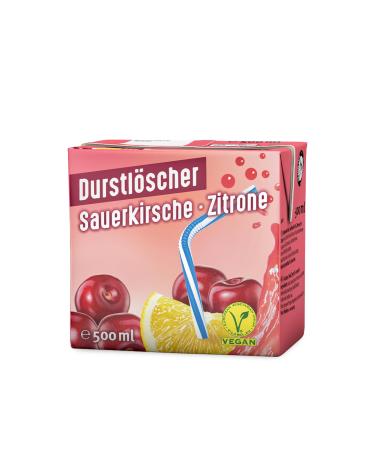 Durstl scher Durstl scher Kirsch Citron Set of 24 drinks with fruit juices 500 ml