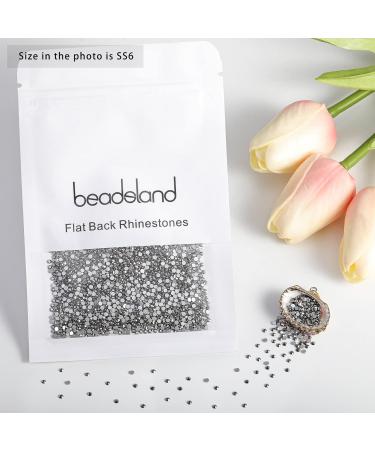 Beadsland 1440 Pieces Flat Back Rhinestones - Nail Crystals SS6 (1.9-2.0mm) for Stunning Nail Art | International Shipping Available - Buy Online on GoSupps.com