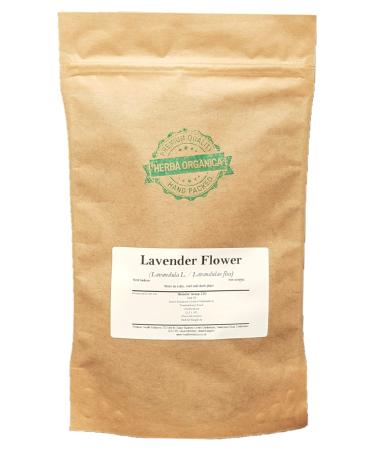 Herba Organica Lavender Flower Herbal Tea - Lavandula L - Fleur de Lavande Tisane (100g)