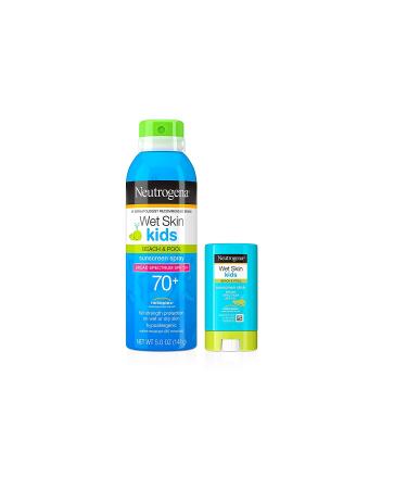 Neutrogena Kids Sunscreen Spray SPF 70+ 5oz | Water-Resistant, Oil-Free, Hypoallergenic - Buy Online on GoSupps.com