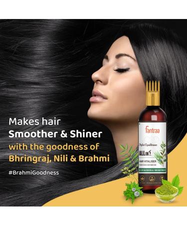 All-in-One Hair Vitaliser Oil for Root Scalp & Fiber Care - 200ml with Comb Applicator | Shop Internationally - Buy Online on GoSupps.com