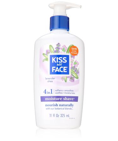 Kiss My Face - Lavender And Shea Moisture Shave, 11 fl oz cream