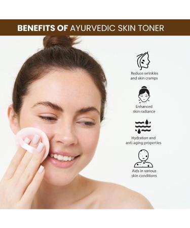 Cleanse Ayurveda Skin Toner with Green Tea & Aloe Vera for Wrinkles & Fine Lines Radiating Face Toner for Women & Men for All Skin Types 1.7 Fl Oz - Buy Online on GoSupps.com