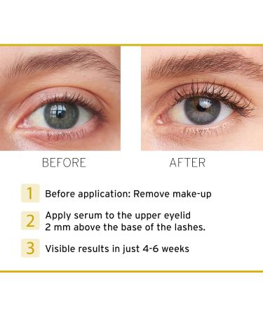 Nuvega Lash Vegan Eyelash & Eyebrow Serum Set - Longer Lashes in 4-6 Weeks | Made in Germany | 1ml & 3ml Growth Serum - Buy Online on GoSupps.com
