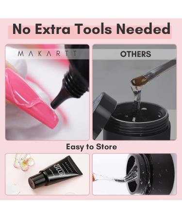 Makartt Nail Art Rhinestone Glue Gel 30g - Super Adhesive Gem and Crystal Nail Gel - Buy Online on GoSupps.com