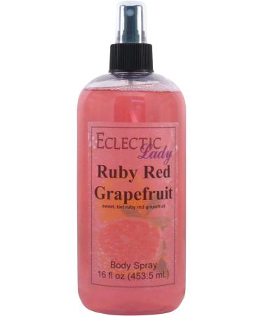 Ruby Red Grapefruit Body Spray 16 ounces Body Mist for Women with Clean Light & Gentle Fragrance Long Lasting Perfume with Comforting Scent for Men & Women Cologne with Soft Subtle Aroma For 16 Fluid Ounces