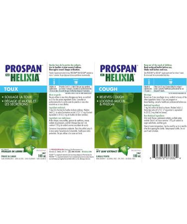 Prospan 100mL Helixia Ivy Leaf Extract - Relieves Cough, Loosens Mucus & Phlegm - Buy Online on GoSupps.com