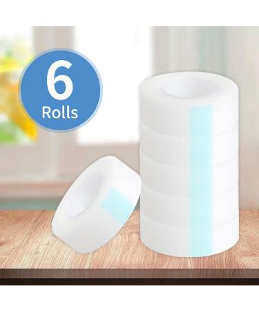 Transparent Medical Tape - 6 Roll Pack | Gentle Adhesion Surgical Tape for Sensitive Skin | Ideal for Wound Care & First Aid Supplies - Buy Online on GoSupps.com