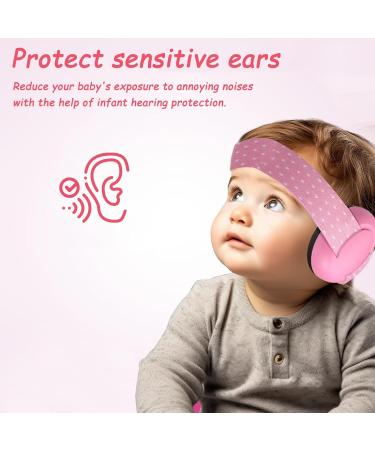 Best Baby Headphones for Noise Protection | Comfortable Hearing Protection for Children (0+ years) in Pink - Buy Online on GoSupps.com