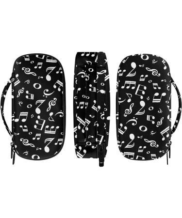 TODIYADDU White Insulin Cooler Case - Music Symbol Design | Diabetes Medication Organizer Bag with Handle for Daily Life and Travel - Buy Online on GoSupps.com