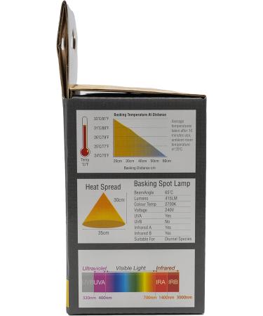 ProRep Basking Spotlight 60 W 1 1 Count (Pack of 1) - Buy Online on GoSupps.com