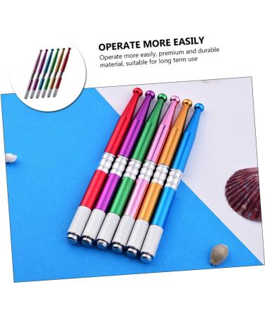 NOLITOY 6pcs Pen Pens Pencil Manual Embroidered Steel Permanent Eyebrow Stainless for Professional Supplies - Buy Online on GoSupps.com