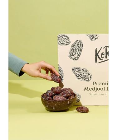 KoRo - Medjool Premium Super Jumbo Dates Medjool Plus 5 kg - Buy Online on GoSupps.com