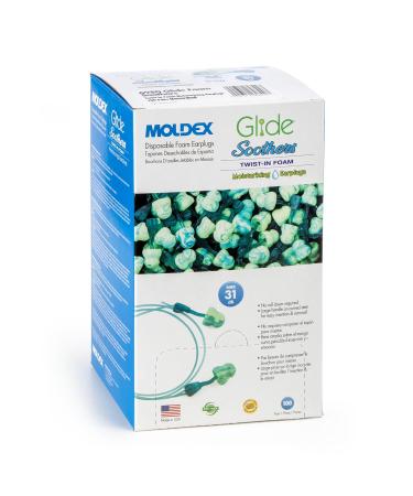 Moldex Glide Soothers 6980 - Moisturizing Uncorded Foam Earplugs | NRR 31dB | Best International Shipping - Buy Online on GoSupps.com