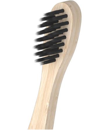 Colgate Bamboo Toothbrush with Charcoal - Eco-Friendly Medium Brush for Healthy Oral Care - Buy Online on GoSupps.com