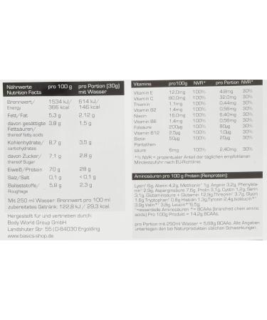 Buy BSB Sportsfood Premium Whey Protein Pouch - Vanilla Flavor (500g) | Best International Shipping - Buy Online on GoSupps.com