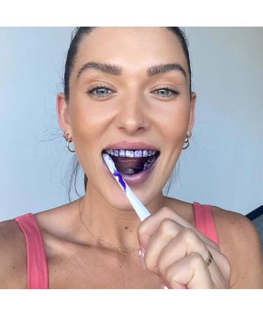 Purple Teeth Whitening Mouthwash Color Corrector Purple Toothpaste for Teeth Whitening Tooth Stain Removal Purple Toothpaste (3pcs) - Buy Online on GoSupps.com